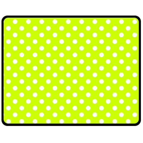 Polka Dots 60 x50  Blanket Front