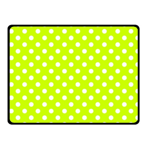 Polka Dots 50 x40  Blanket Front