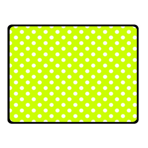 Polka Dots 45 x34  Blanket Front