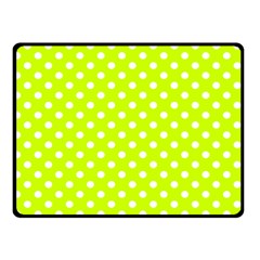 Polka Dots 45 x34  Blanket Back