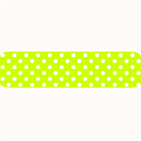 Polka Dots 32 x8.5  Bar Mat