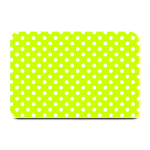 Polka Dots 18 x12  Plate Mat