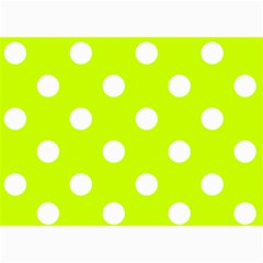 Polka Dots 7 x5  Photo Card - 2