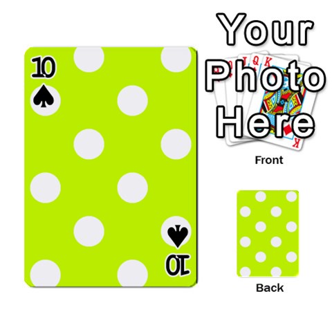 Polka Dots Front - Spade10