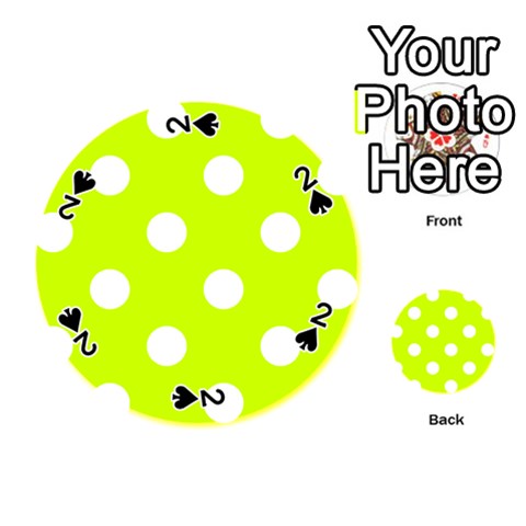 Polka Dots Front - Spade2