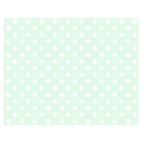 Polka Dots 60 x50  Blanket Front