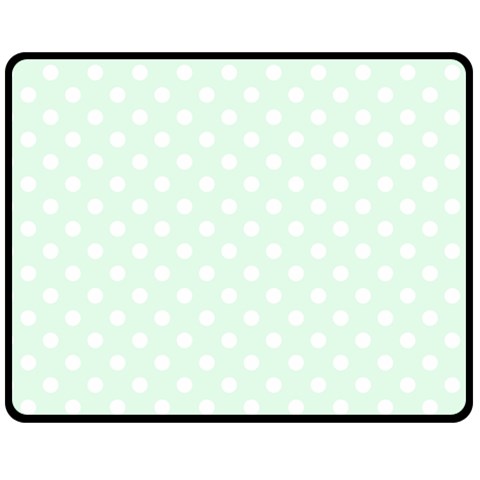 Polka Dots 60 x50  Blanket Front