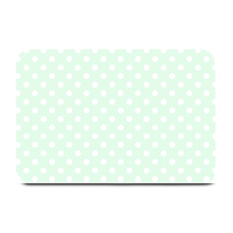 Polka Dots 18 x12  Plate Mat