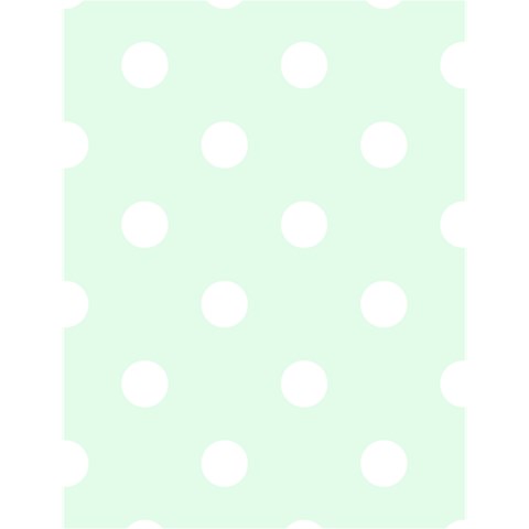 Polka Dots 4.125 x5.5  Memopad