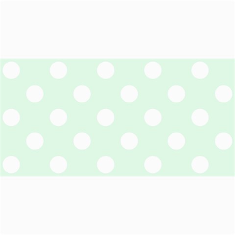 Polka Dots 8 x4  Photo Card - 2