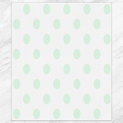 Polka Dots 8.15 x9.66  Canvas - 1