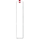 Polka Dots - Pale Green on White Large Book Mark