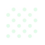 Polka Dots - Pale Green on White Greeting Card 5  x 7 