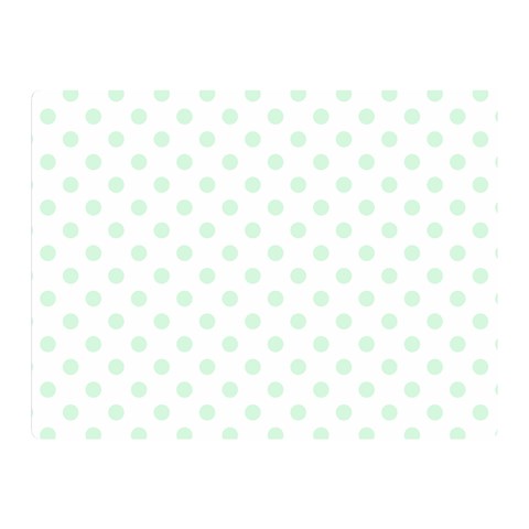 Polka Dots 35 x27  Blanket Front