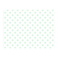 Polka Dots 35 x27  Blanket Back