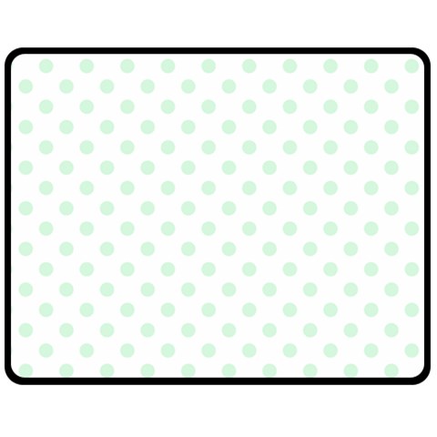 Polka Dots 60 x50  Blanket Front