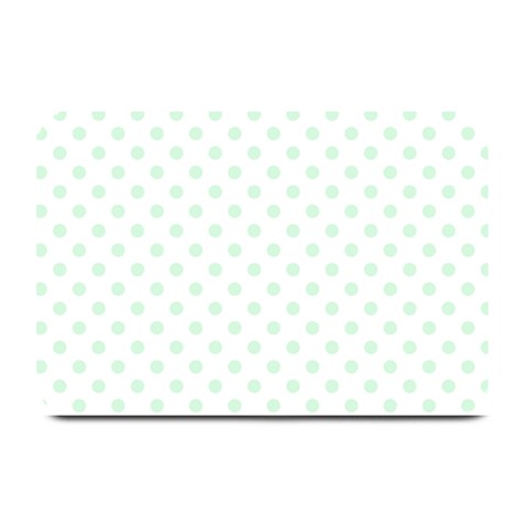 Polka Dots 18 x12  Plate Mat