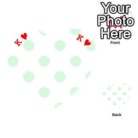 King Polka Dots Front - HeartK