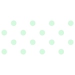 Polka Dots - Pastel Green on White YOU ARE INVITED 3D Greeting Card (8x4)