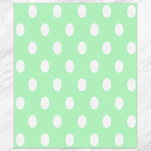 Polka Dots 8.15 x9.66  Canvas - 1