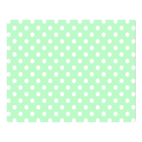 Polka Dots 80 x60  Blanket Front
