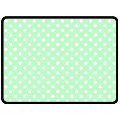 Polka Dots 80 x60  Blanket Front