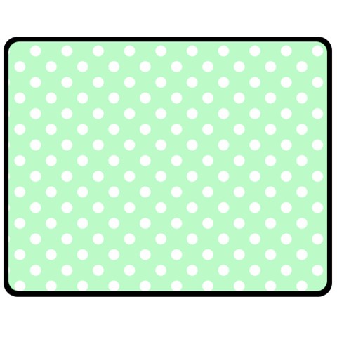 Polka Dots 60 x50  Blanket Front