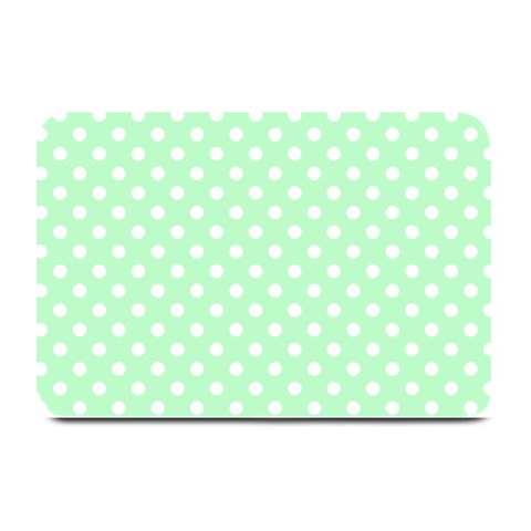 Polka Dots 18 x12  Plate Mat