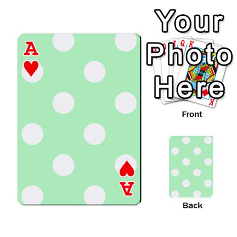Ace Polka Dots Front - HeartA