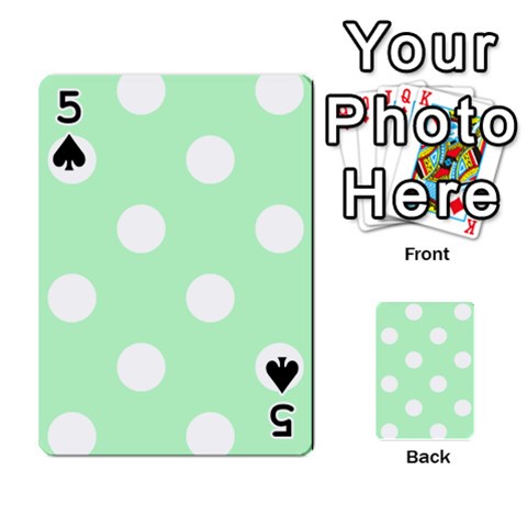 Polka Dots Front - Spade5
