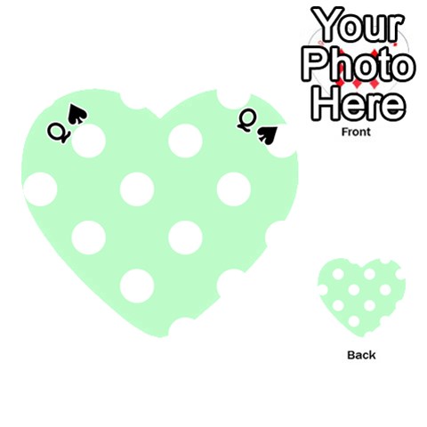 Queen Polka Dots Front - SpadeQ