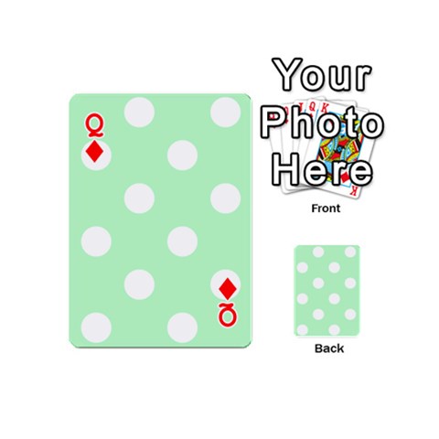 Queen Polka Dots Front - DiamondQ