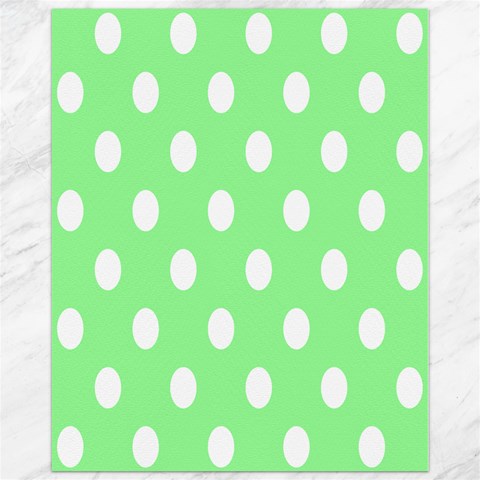 Polka Dots 10.95 x13.48  Canvas - 1