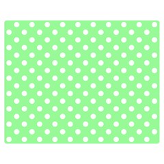 Polka Dots 60 x50  Blanket Back