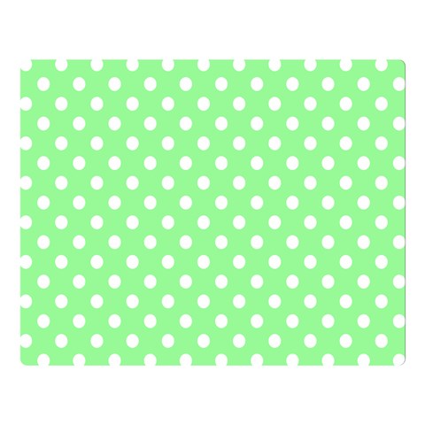 Polka Dots 80 x60  Blanket Front