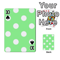 Polka Dots Front - Spade10