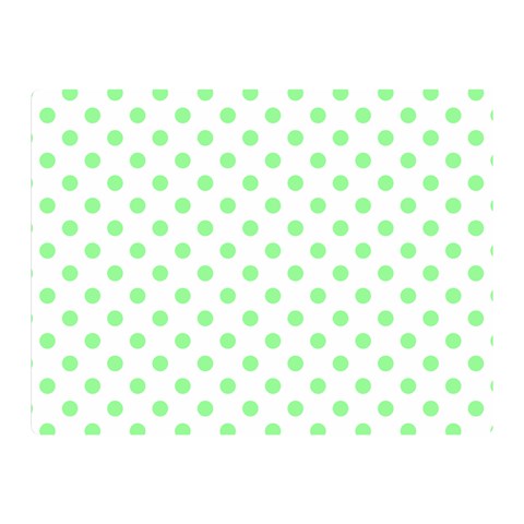 Polka Dots 35 x27  Blanket Front