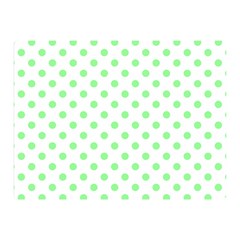 Polka Dots 35 x27  Blanket Back