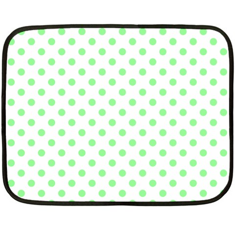 Polka Dots 35 x27  Blanket Front