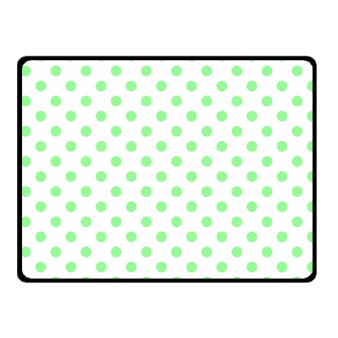 Polka Dots 50 x40  Blanket Front
