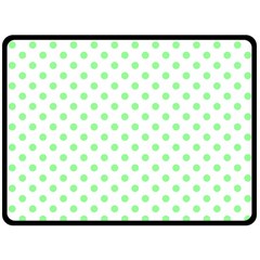 Polka Dots 80 x60  Blanket Back