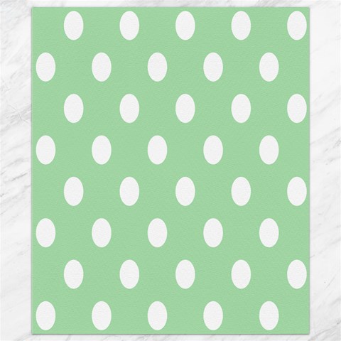 Polka Dots 8.15 x9.66  Canvas - 1