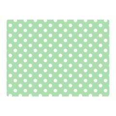 Polka Dots 35 x27  Blanket Back