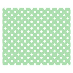 Polka Dots 50 x40  Blanket Back