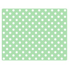 Polka Dots 60 x50  Blanket Back