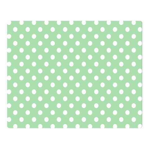 Polka Dots 80 x60  Blanket Front