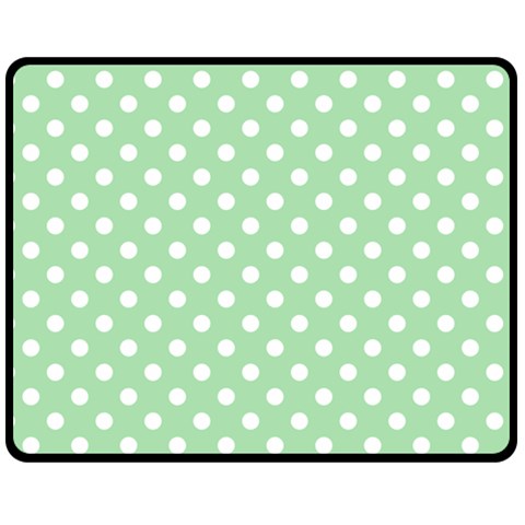 Polka Dots 60 x50  Blanket Front