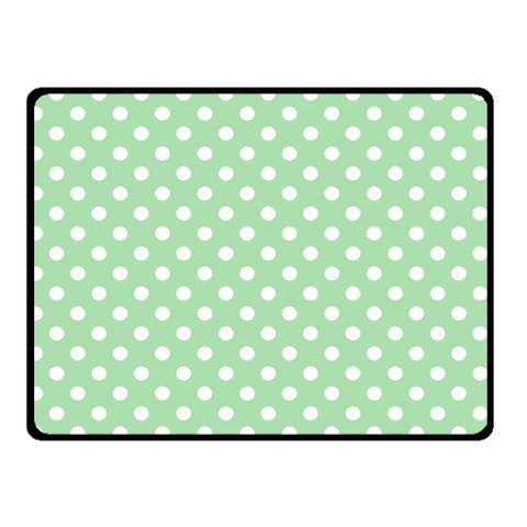 Polka Dots 45 x34  Blanket Front