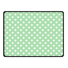 Polka Dots 45 x34  Blanket Back