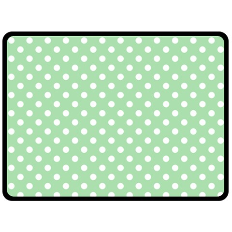 Polka Dots 80 x60  Blanket Front